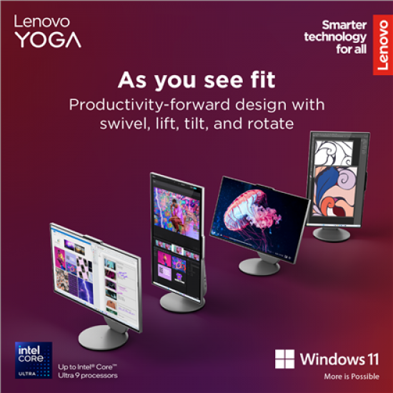 Lenovo Yoga | 27IAH10 | Desktop | AIO | 27 