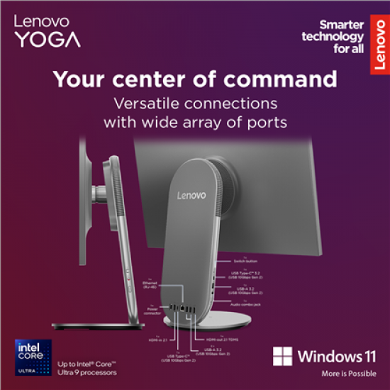 Lenovo Yoga | 27IAH10 | Desktop | AIO | 27 