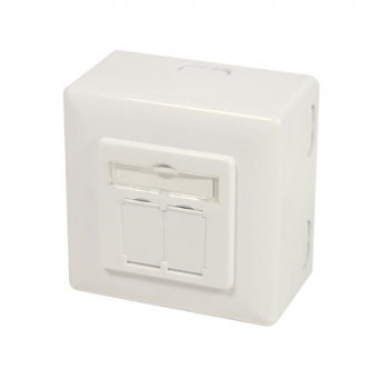 Logilink | Cat.6A Wall Outlet STP | NP0124 | White