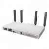 MikroTik Cloud Router Switch with RouterOS L5 Rackmount Case | CRS418-8P-8G-2S+5axQ2axQ-RM