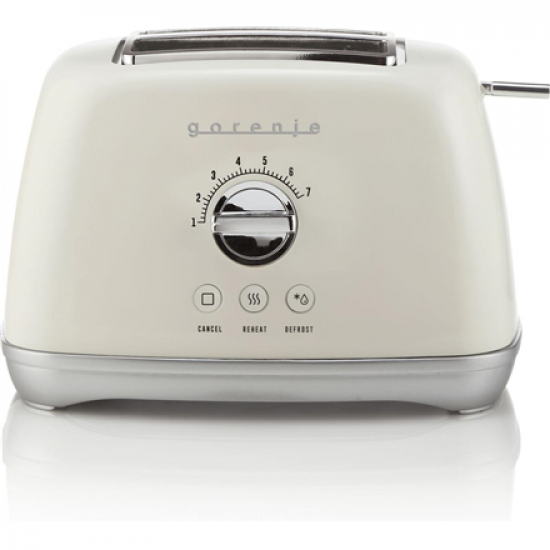 Gorenje | Toaster | T900RL | Power 1000 W | Number of slots 2 | Housing material Plastic/Metal
