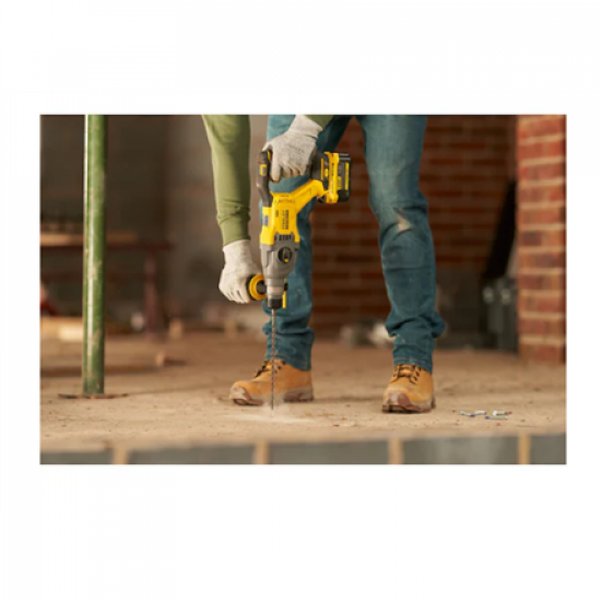 BLACK & DECKER Cordless 18V V20 Brushless L-Shape SDS Plus Hammer Drill | SFMCH900B-XJ | 18 V | Lithium-Ion (Li-Ion)