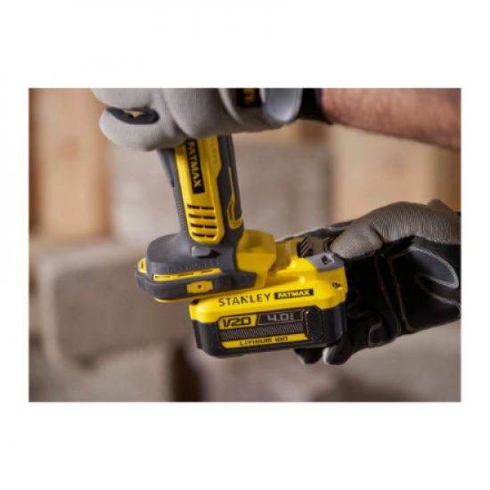 BLACK & DECKER | 18V V20 125mm Brushless Angle Grinder | SFMCG700B-XJ | 18 V | Lithium-ion technology