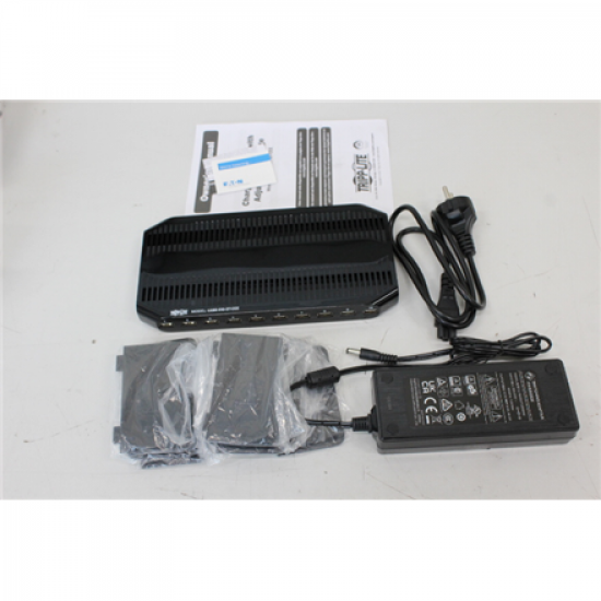 Tripp Lite 10 Port USB Charging Station with Adjustable Storage | U280-010-ST-CEE | UNPACKED, SCRATCHED