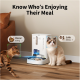 PETKIT YumShare Dual-hopper 2 Automatic Feeder with Camera | Capacity 5 L | Material ABS, 304 stainless steel | White
