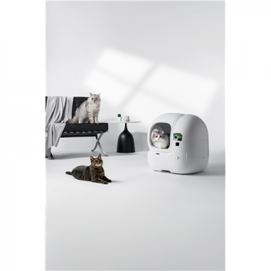 PETKIT Automatic Cat Litter Box | Purobot Max Pro 2 | White