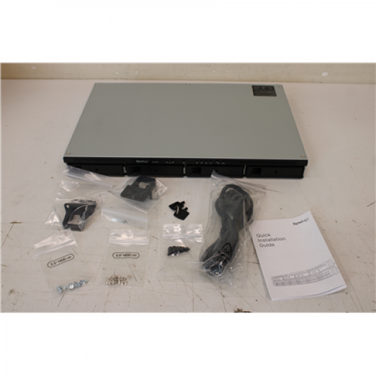 SALE OUT. Synology RS422+ | Up to 4 HDD/SSD Hot-Swap | AMD Ryzen | Ryzen R1600 | Processor frequency 2.6 GHz | 2 GB | DDR4 | UNPACKED, SCRATCHED ON TOP