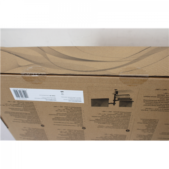 SALE OUT. DIGITUS Universal Monitor Mount with Notebook Holder | SALE OUT. Digitus Desk Mount | DA-90436 | Tilt, swivel, height adjustment, rotate | Maximum weight (capacity) 9 kg | UNPACKED, SCRATCHED ON TUBE | Black