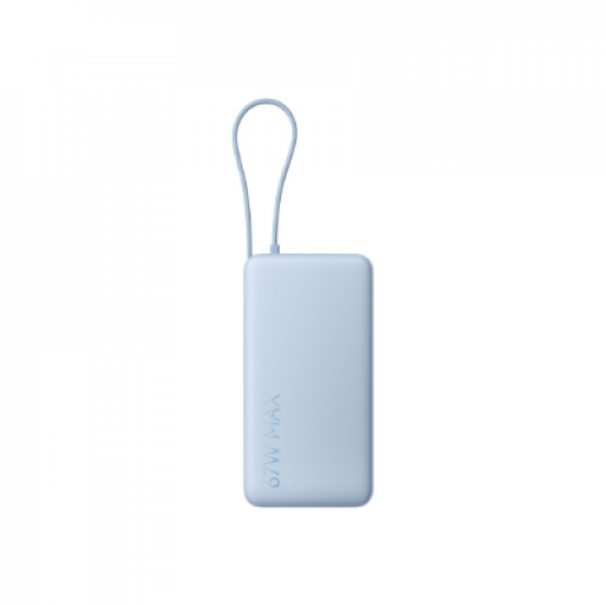Xiaomi 67W Power Bank 20000 (Integrated Cable) | 20000 mAh | Ice Blue