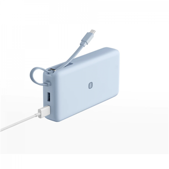 Xiaomi 67W Power Bank 20000 (Integrated Cable) | 20000 mAh | Ice Blue