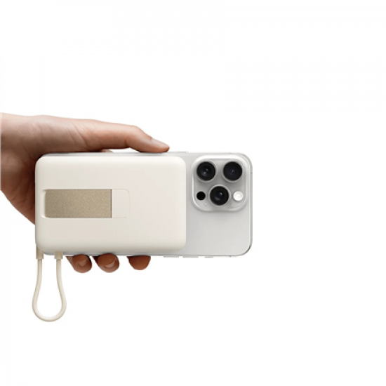 Xiaomi Magnetic Power Bank 10000 with Built-in | 10000 mAh | Beige