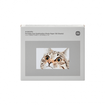 Xiaomi Portable Dye-Sublimation Photo Paper Stickers (50 Sheets) | 2x3-inch