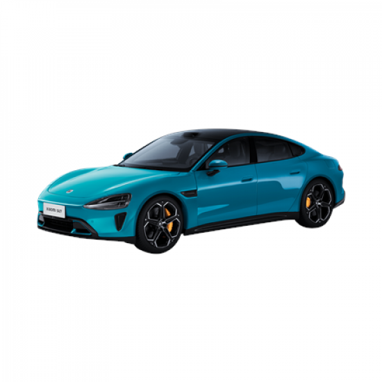 Xiaomi SU7 1:18 Die-cast Model Car | Aqua Blue | Zinc alloy, ABS, SAN and PVC