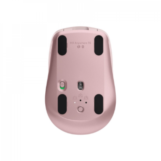 Logitech | Mouse | MX Anywhere 3S | Wireless | Bluetooth | Pink