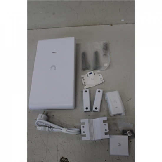 SALE OUT. Ubiquiti U6-Mesh-Pro Access Point WiFi 6 AP | Ubiquiti Access Point | U6-Mesh-Pro | 2.4 GHz, 5 GHz | 10/100/1000 Mbit/s | Ethernet LAN (RJ-45) ports 2 | MU-MiMO Yes | PoE in | Antenna type Integrated omnidirectional super antenna | USED, SPOTS O