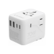 Gembird Universal travel power adapter, 70 W | TPA-2A3C70-01-W