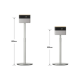 Epson Adjustable Projector Floor Stand | ELPFS01