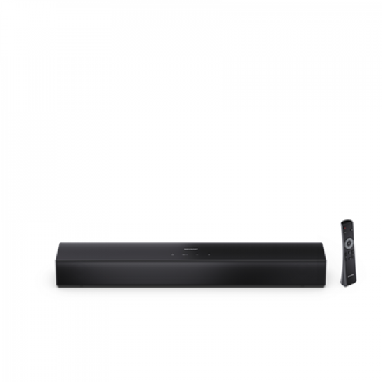 Sharp Compact 2.0 Soundbar | HT-SB121 | 120 W | Bluetooth | Black | Wireless connection