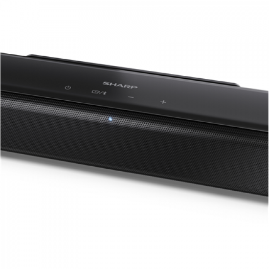 Sharp 2.0 Soundbar | HT-SB145 | 150 W | Bluetooth | Black | Wireless connection