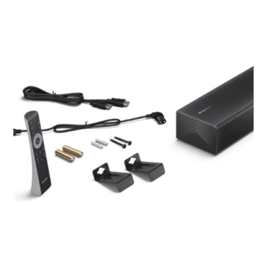 Sharp 2.0 Dolby Atmos/DTS Virtual:X Soundbar | HT-SB304 | 180 W | Bluetooth | Black | Wireless connection