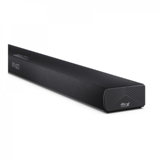 Sharp 2.1ch Ultra-slim Dolby Atmos/DTS Virtual: X Soundbar with Wireless Subwoofer | HT-SBW320 | 360 W | Bluetooth | Black | Wireless connection