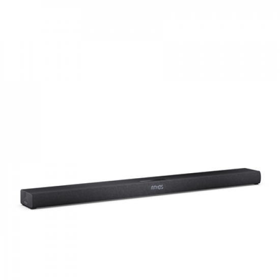Sharp 2.1ch Ultra-slim Dolby Atmos/DTS Virtual: X Soundbar with Wireless Subwoofer | HT-SBW320 | 360 W | Bluetooth | Black | Wireless connection