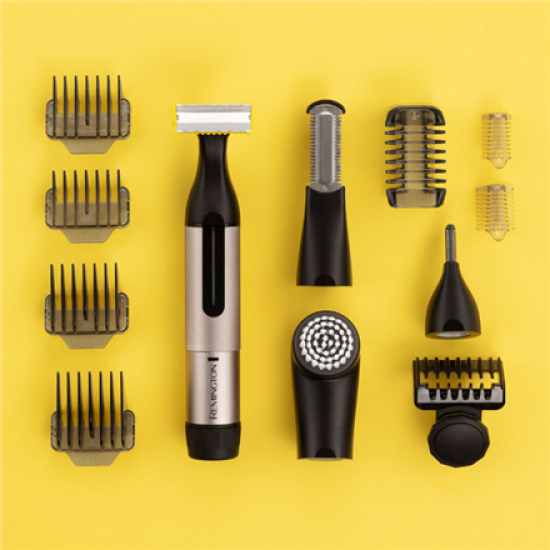 Remington Beard Trimmer | HG5000 Omniblade Multi-Pro | Cordless | Number of length steps 10 | Black/Silver