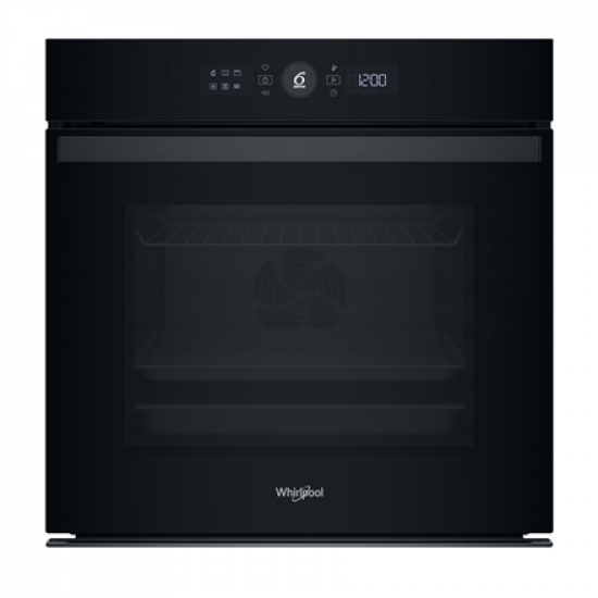 Whirlpool Oven | WOI4S8PM0SBA | 73 L | Electric | Pyrolytic/Hydrolytic | Electronic | Steam function | Height 59.7 cm | Width 59.5 cm | Black