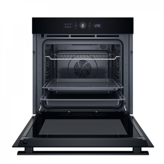 Whirlpool Oven | WOI4S8PM0SBA | 73 L | Electric | Pyrolytic/Hydrolytic | Electronic | Steam function | Height 59.7 cm | Width 59.5 cm | Black