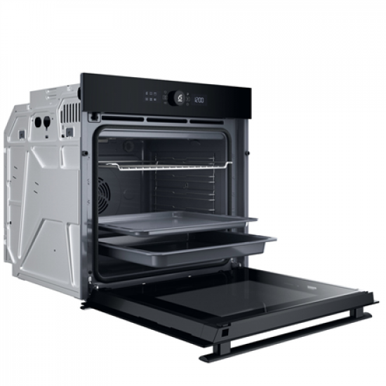 Whirlpool Oven | WOI4S8PM0SBA | 73 L | Electric | Pyrolytic/Hydrolytic | Electronic | Steam function | Height 59.7 cm | Width 59.5 cm | Black
