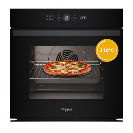 Whirlpool Oven | WOI4S8PM0SBA | 73 L | Electric | Pyrolytic/Hydrolytic | Electronic | Steam function | Height 59.7 cm | Width 59.5 cm | Black