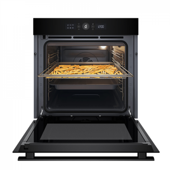 Whirlpool Oven | WOI4S8PM0SBA | 73 L | Electric | Pyrolytic/Hydrolytic | Electronic | Steam function | Height 59.7 cm | Width 59.5 cm | Black