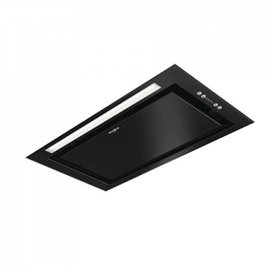 Whirlpool Hood | WCT3 63F LTK | Built-in | Energy efficiency class B | Width 51.4 cm | 430 m³/h | Electronic | LED | Black