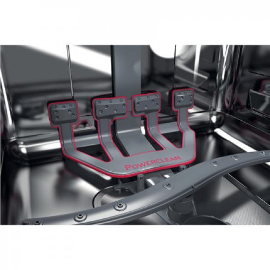 Whirlpool Dishwasher | WFO 3T133 P 6.5 X | Freestanding | Width 60 cm | Number of place settings 14 | Number of programs 10 | Energy efficiency class D | Display | Stainless steel