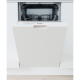 INDESIT Dishwasher | IN2ID10CS80 | Built-in | Width 44.8 cm | Number of place settings 10 | Number of programs 5 | Energy efficiency class D | White