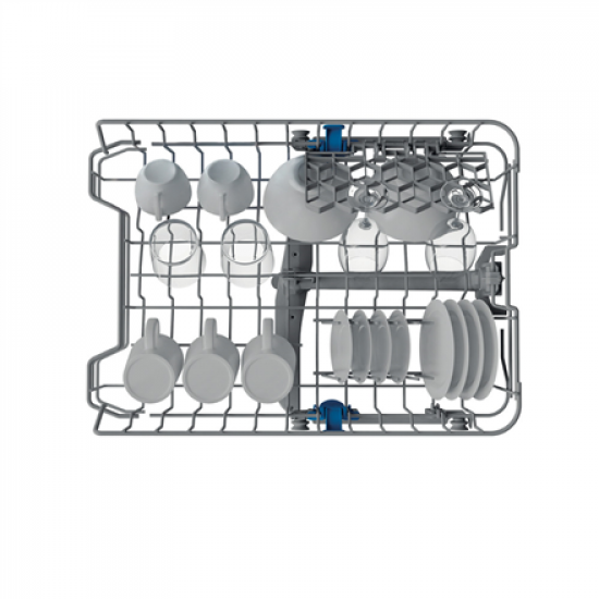 INDESIT Dishwasher | IN2ID10CS80 | Built-in | Width 44.8 cm | Number of place settings 10 | Number of programs 5 | Energy efficiency class D | White
