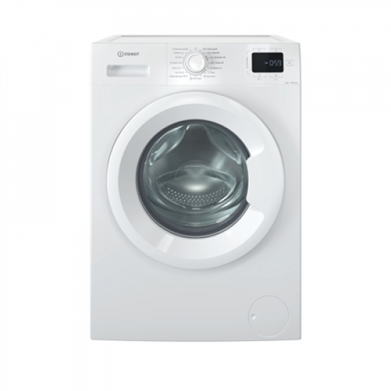 INDESIT Washing Machine | IM 864 MY TIME EE | Energy efficiency class A | Front loading | Washing capacity 8 kg | 1400 RPM | Depth 54.6 cm | Width 60 cm | Display | Digit | Steam function | White