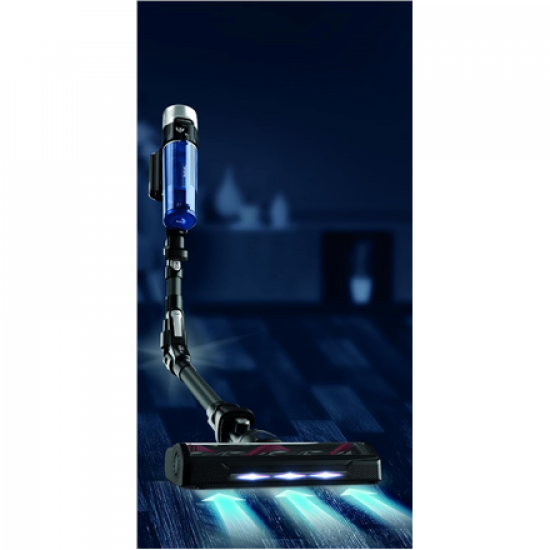 TEFAL Vacuum Cleaner | TY20C7 X-force Flex Aqua | Cordless operating | 250 W | Black/Blue