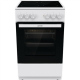 Gorenje Cooker | GEC5A21WG-B | Hob type Electric | Oven type Electric | White | Width 50 cm | Grilling | Depth 59.4 cm | 68 L