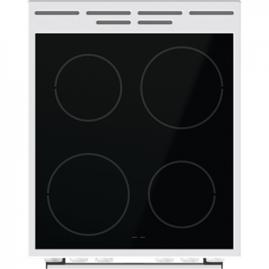 Gorenje Cooker | GEC5A21WG-B | Hob type Electric | Oven type Electric | White | Width 50 cm | Grilling | Depth 59.4 cm | 68 L