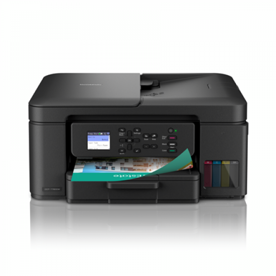 Brother | Wireless Printer with ADF | DCP-T780DW | Inkjet | Colour | 3-in-1 | A4 | Wi-Fi | Black