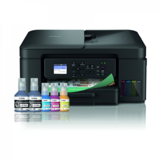 Brother | Wireless Printer with ADF | DCP-T780DW | Inkjet | Colour | 3-in-1 | A4 | Wi-Fi | Black