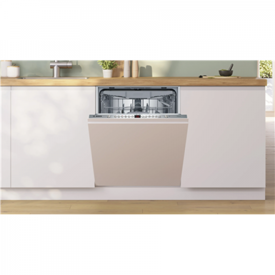 Bosch Dishwasher | SMV46KX14E | Built-in | Width 60 cm | Number of place settings 13 | Number of programs 6 | Energy efficiency class E | AquaStop function | White