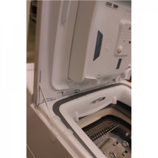 SALE OUT. Candy TCA063D3-S Washing Machine, E, Top loading, Depth 60 cm, 7 kg, White | Candy Washing Machine | TCA063D3-S | Energy efficiency class C | Top loading | Washing capacity 6 kg | 1000 RPM | Depth 60 cm | Width 41 cm | Display | Digit | White | 