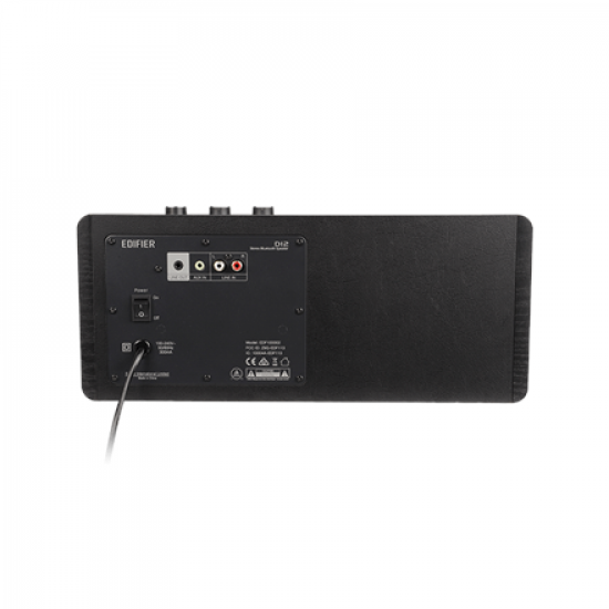 Edifier Integrated Stereo Speakers | D12 | 70 W | Bluetooth | Black | Wireless connection