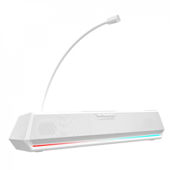 Edifier 7.1 Surround Gaming Speaker | G1500 BAR | Bluetooth | White | Wireless connection