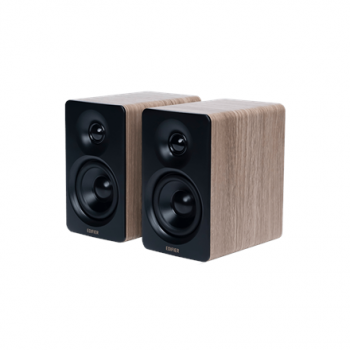 Edifier Compact Desktop 2.0 Speakers | M60 | 66 W | Bluetooth | Classic Oak | Wireless connection