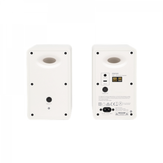 Edifier Compact Desktop 2.0 Speakers | M60 | 66 W | Bluetooth | White | Wireless connection