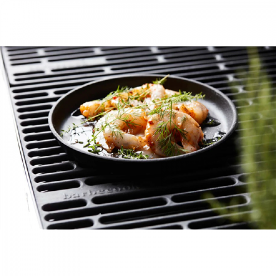 Barbecook | Cast Iron Grill Pan with Bamboo Trivet (per 2 pcs) | BC-ACC-7420