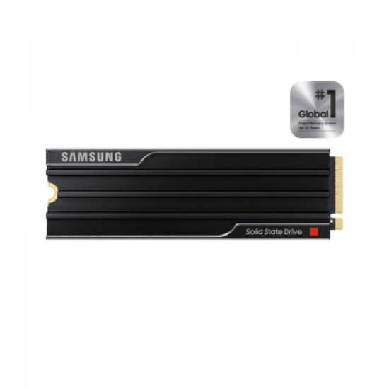 Samsung SSD | 9100 PRO With Heatsink | 8000 GB | SSD form factor M.2 2280 | Solid-state drive interface PCIe 5.0 x4, NVMe 2.0 | Read speed 14800 MB/s | Write speed 13400 MB/s